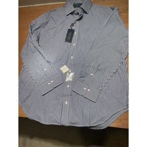 Polo Ralph Lauren Regent Classic Fit Men's Shirt 18/XXL Stripes New With Tags